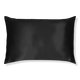 Black Pure Silk Queen Pillowcase
