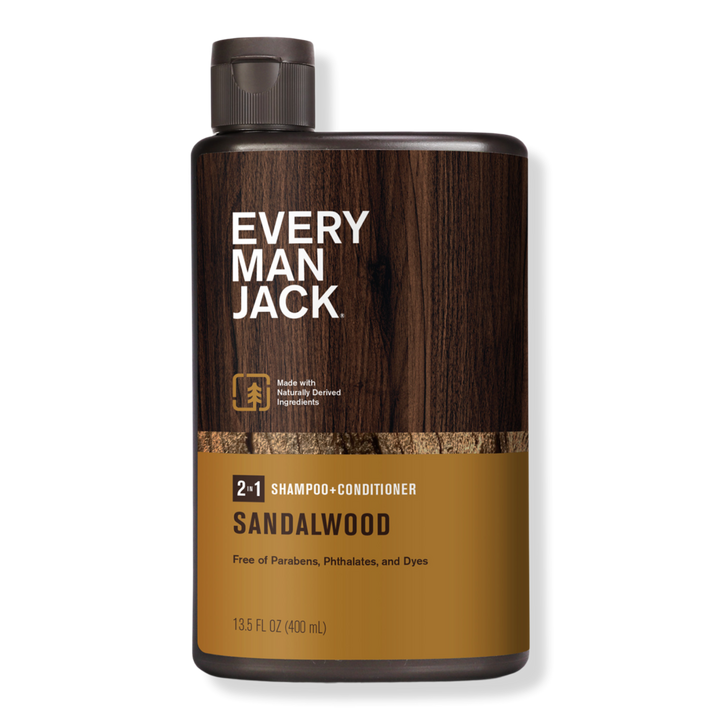 Every Man Jack Sandalwood Men's 2-in-1 Daily Shampoo + Conditioner #1