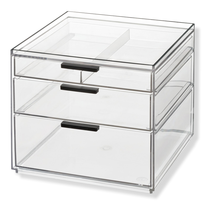 iDesign Onyx Cosmetic 3 Drawer Organizer #1