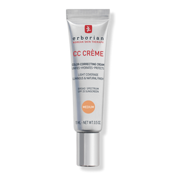 Erborian CC Cream Color-Corrector for Natural Luminous Finish with Korean Centella Asiatica Extract - Medium