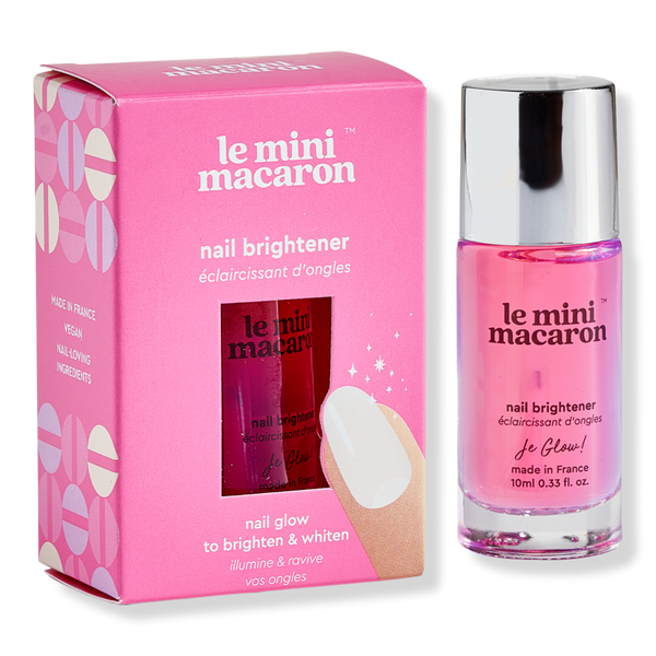 Le Mini Macaron Je Glow! Nail Brightener & Whitener #1