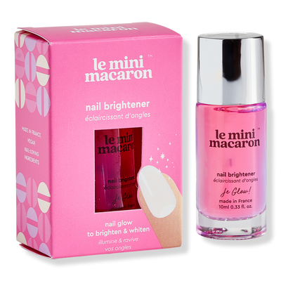 Le Mini Macaron Je Glow! Nail Brightener & Whitener