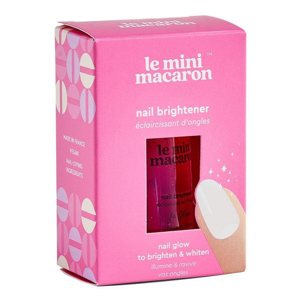 Le Mini Macaron Je Glow! Nail Brightener & Whitener #2