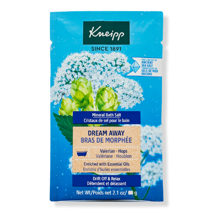 Kneipp Travel Size Dream Away Valerian & Hops Mineral Bath Salt Soak #1