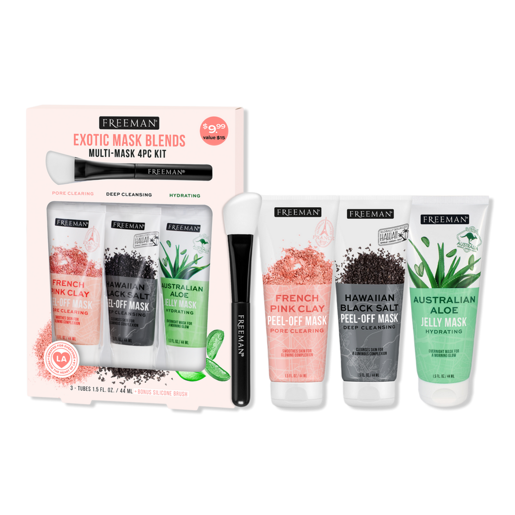  Freeman Exotic Facial Mask Blends Kit, Peel-Off