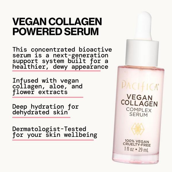 Pacifica Vegan Collagen Complex Face Serum with Hyaluronic Acid #3
