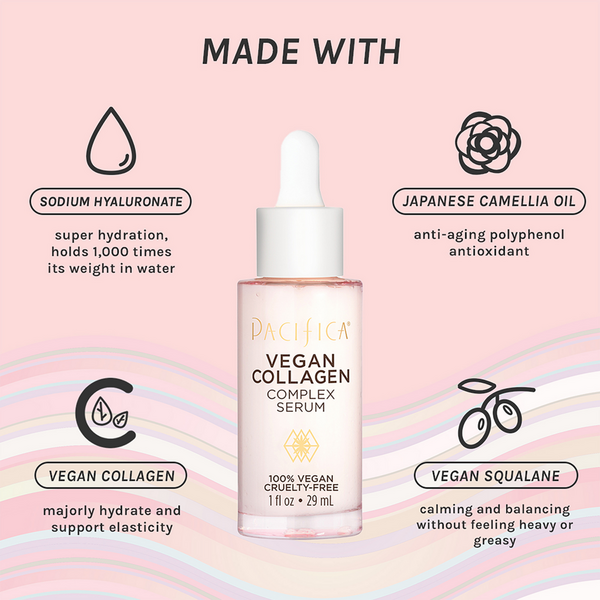 Pacifica Vegan Collagen Complex Face Serum with Hyaluronic Acid #3