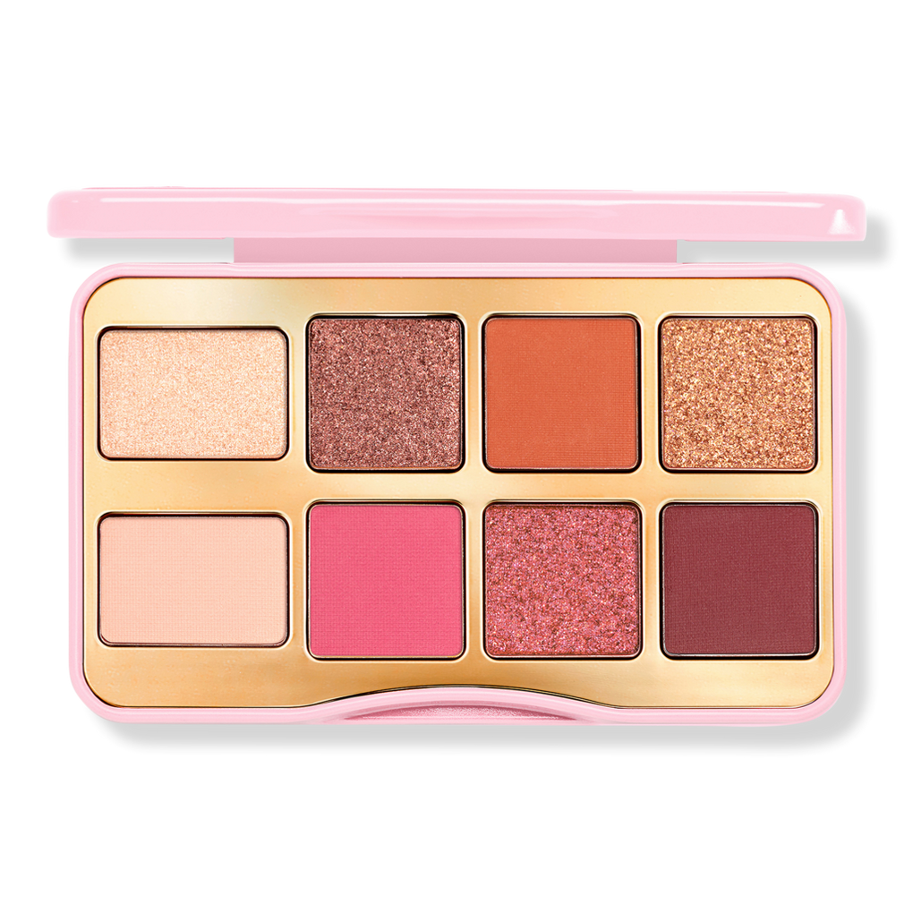 Pink Eyeshadow Palette, 12 Colors Peach Pink Red Matte Shimmer Mini Makeup  Eyeshadow Pallet,High Pigmented Blendable Long-Lasting Eyeshadow Pallets 