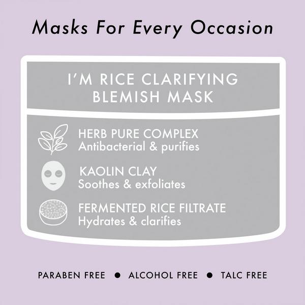 TONYMOLY I'm Rice Clarifying Blemish Mask #5