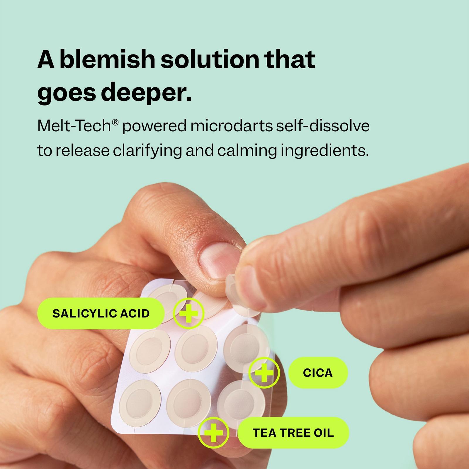 Deep Blemish Microdarts