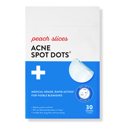 Peach Slices Acne Spot Dots - 30 ct