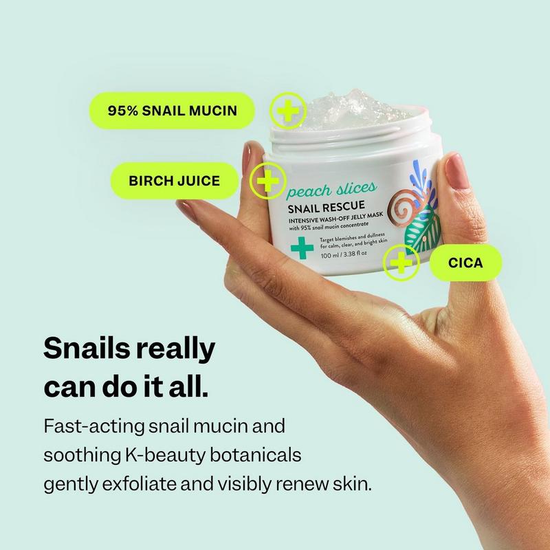 Peach Slices - Snail Rescue Intensive Wash-Off Jelly Mask | Ulta
