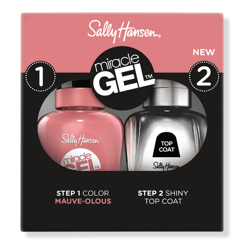 Sally Hansen - Mauve-Olous Miracle Gel Nail Polish Duo Pack | Ulta