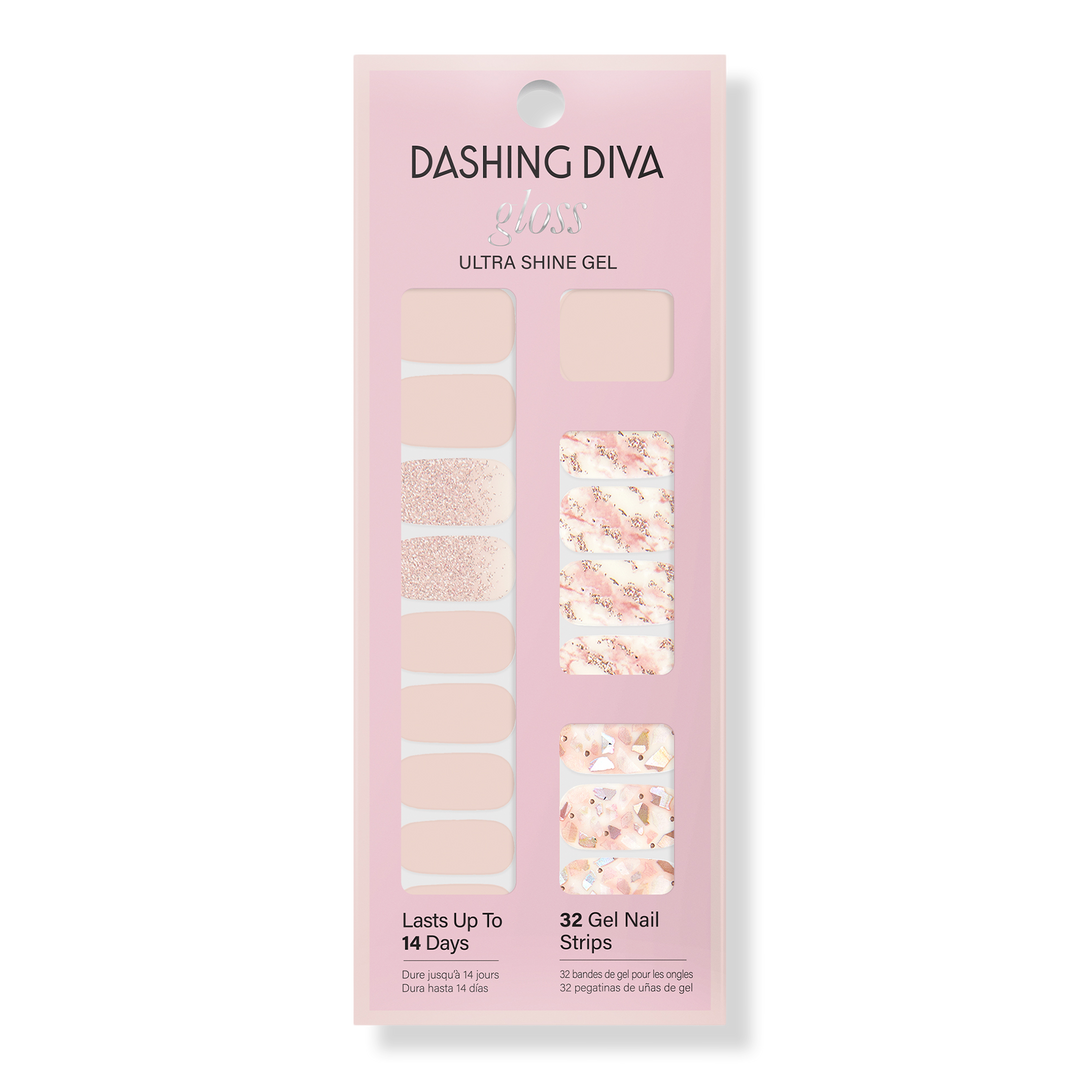 Dashing Diva Crystal Clear Gloss Ultra Shine Gel Strips #1