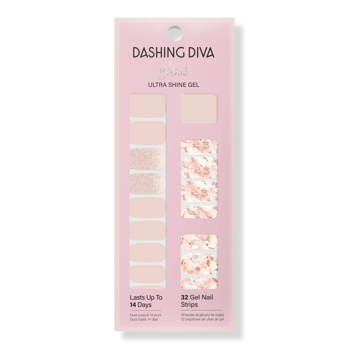 Dashing Diva Crystal Clear Gloss Ultra Shine Gel Strips #1