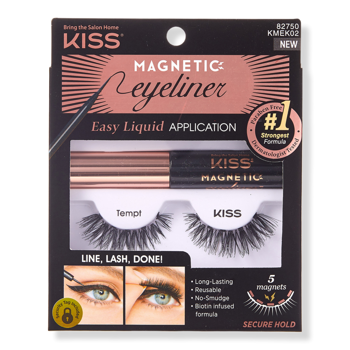 Kiss Magnetic Eyeliner & Lash Kit #02 #1