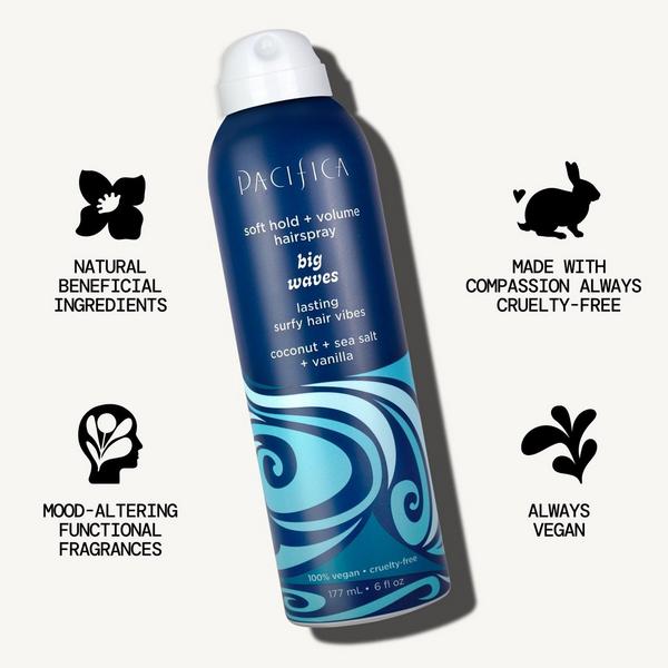 Pacifica Big Waves Soft Hold & Volume Hairspray #7