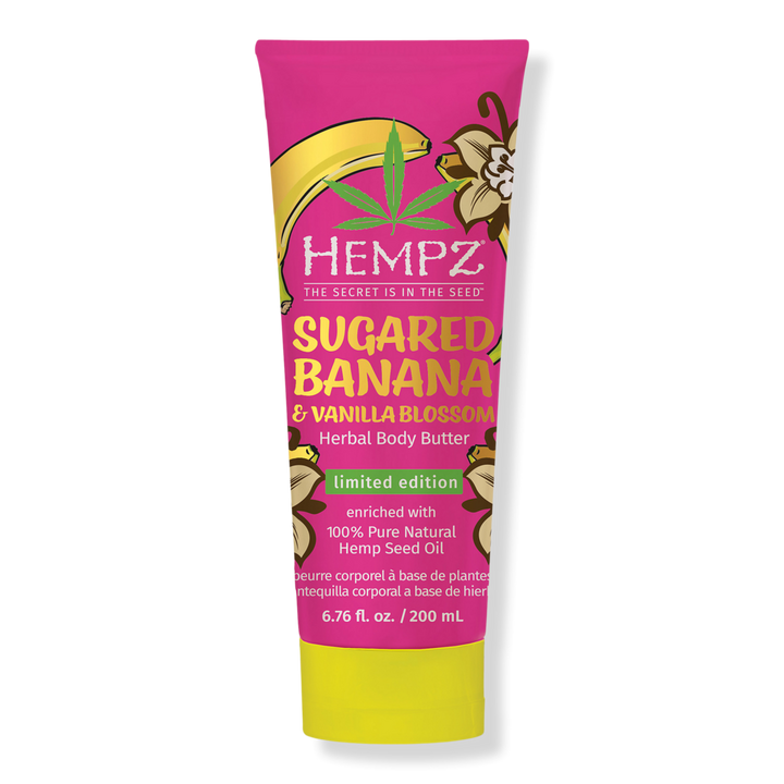 Hempz Limited Edition Sugared Banana & Vanilla Blossom Herbal Body Butter #1