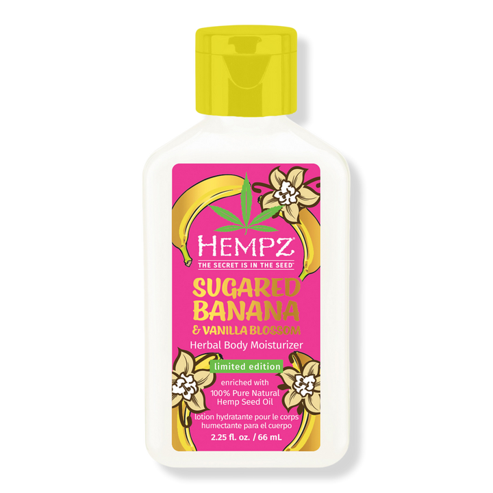 Sugared Banana And Vanilla Blossom Herbal Body Moisturizer Hempz Ulta Beauty 9390