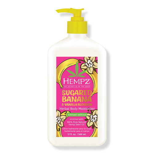 Sugared Banana & Vanilla Blossom Herbal Body Moisturizer - 17.0 oz