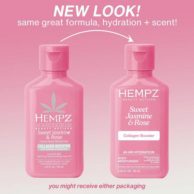 Hempz - 2.25 oz Sweet Jasmine & Rose Body Moisturizer with
