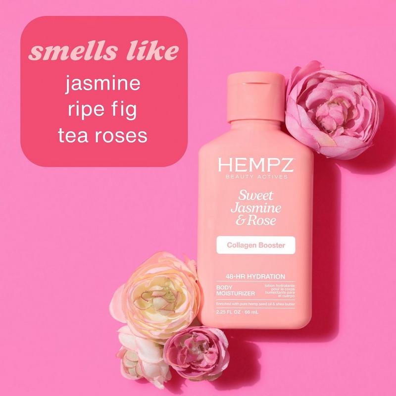 Hempz - 2.25 oz Sweet Jasmine & Rose Body Moisturizer with