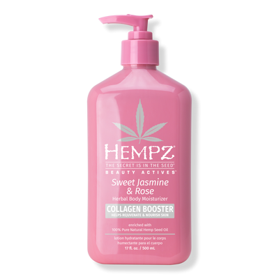 Hempz Sweet Jasmine & Rose Smoothing Herbal Body Moisturizer With Collagen