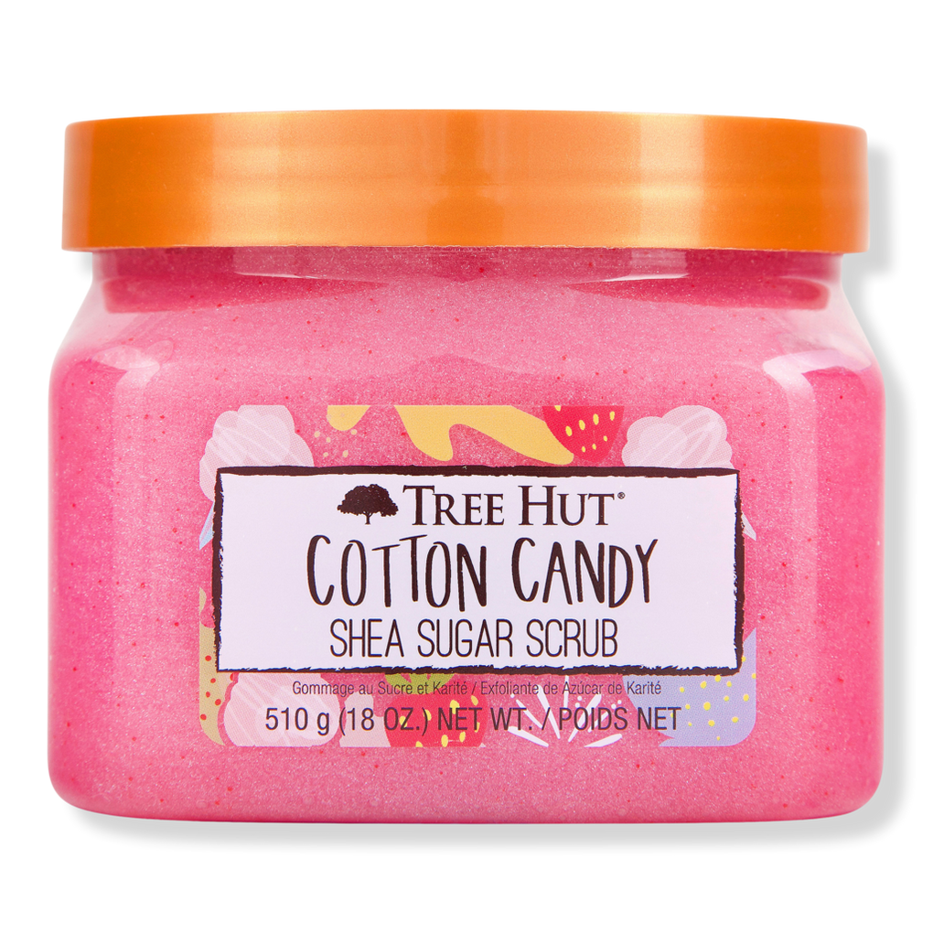 Tree Hut Shea Sugar Scrub, Cotton Candy - 510 g