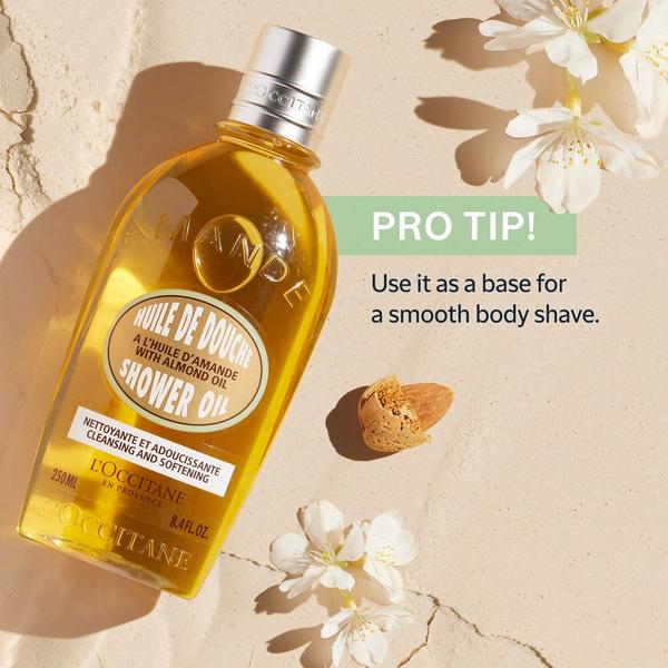 L'Occitane Almond Cleansing and Softening Shower Oil #4