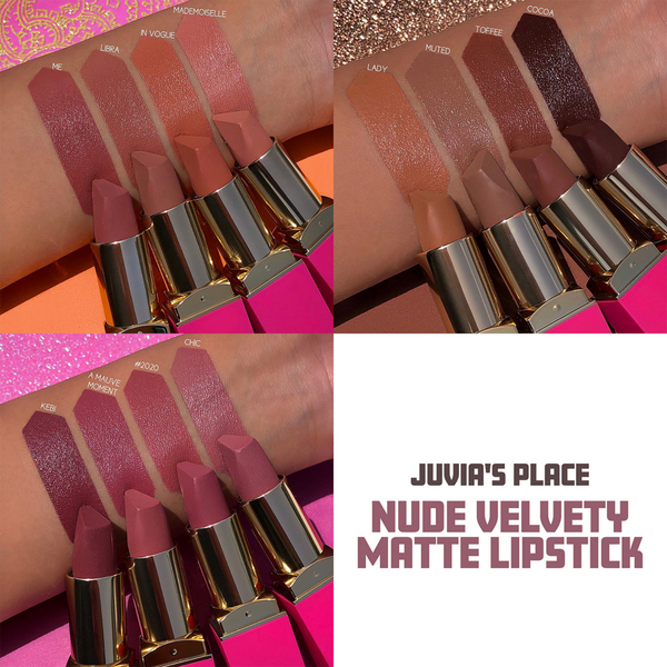 Juvia's Place The Nude Velvety Matte Lipstick #4