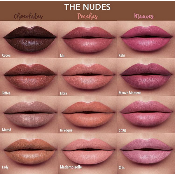 Juvia's Place The Nude Velvety Matte Lipstick #6