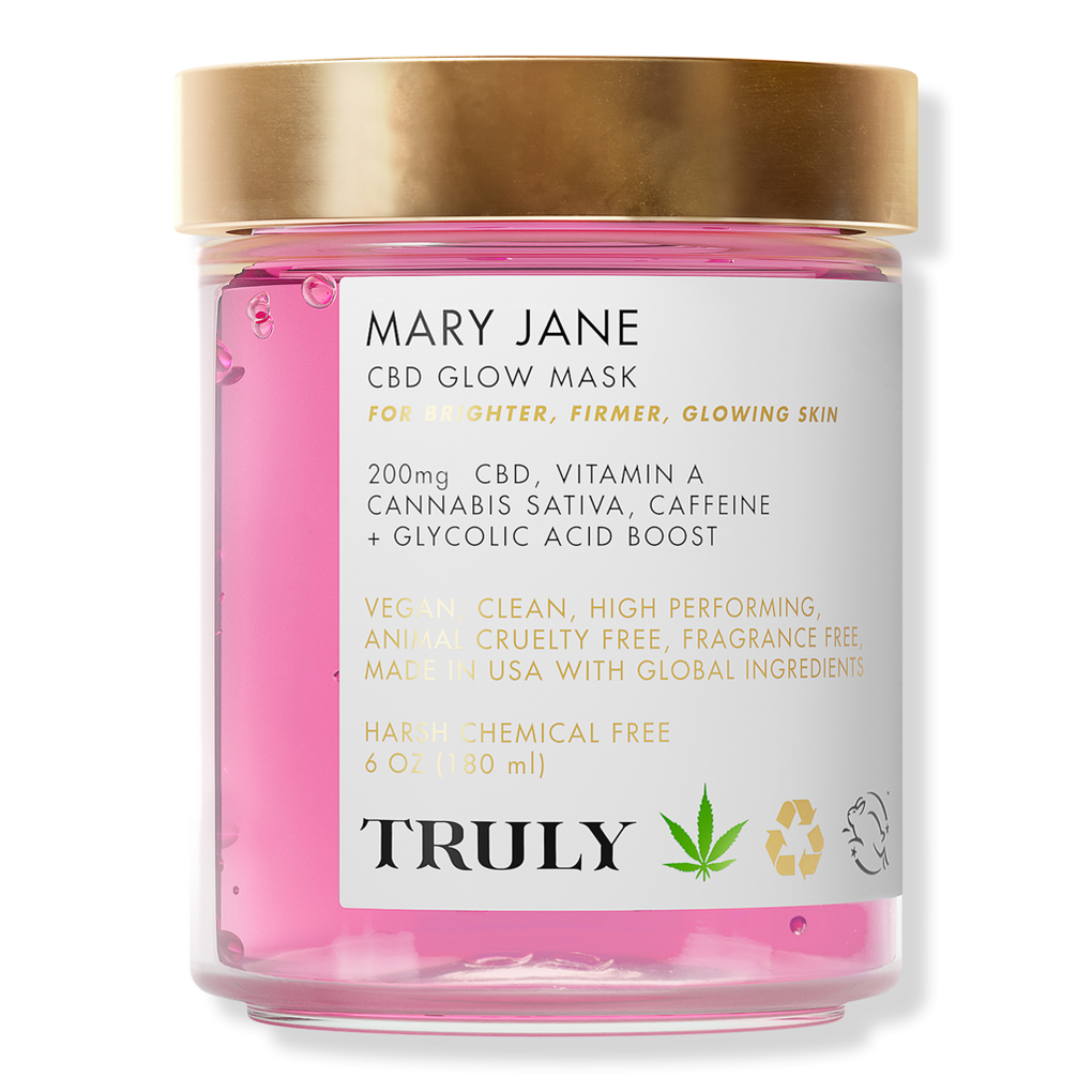 smøre Gentage sig radiator Mary Jane CBD Glow Mask - Truly | Ulta Beauty