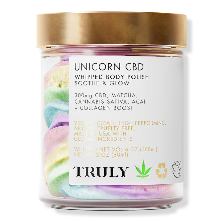 Unicorn CBD Whipped Body Polish Truly Ulta Beauty