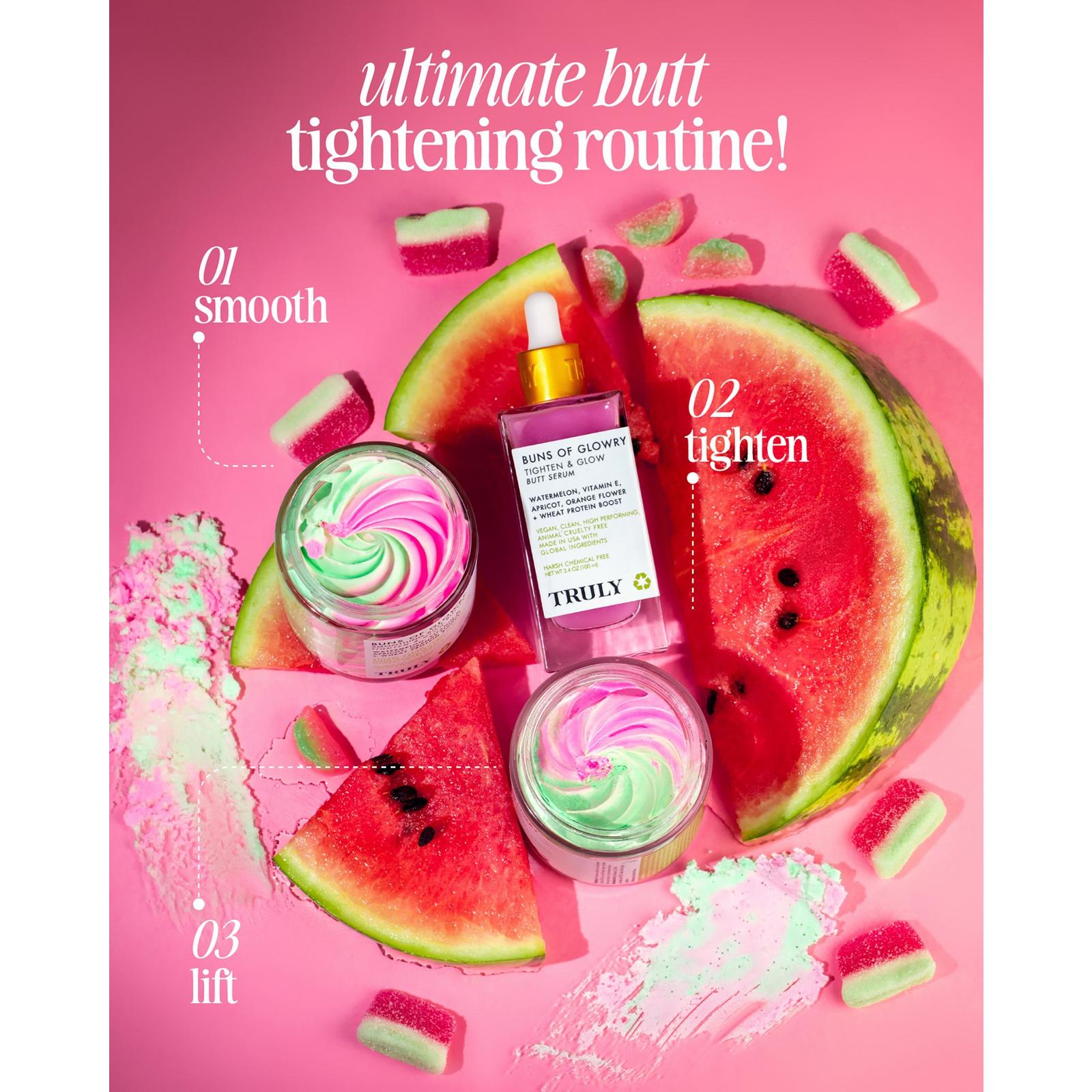Buns Of Glowry Tighten & Glow Smoothing Butt Butter