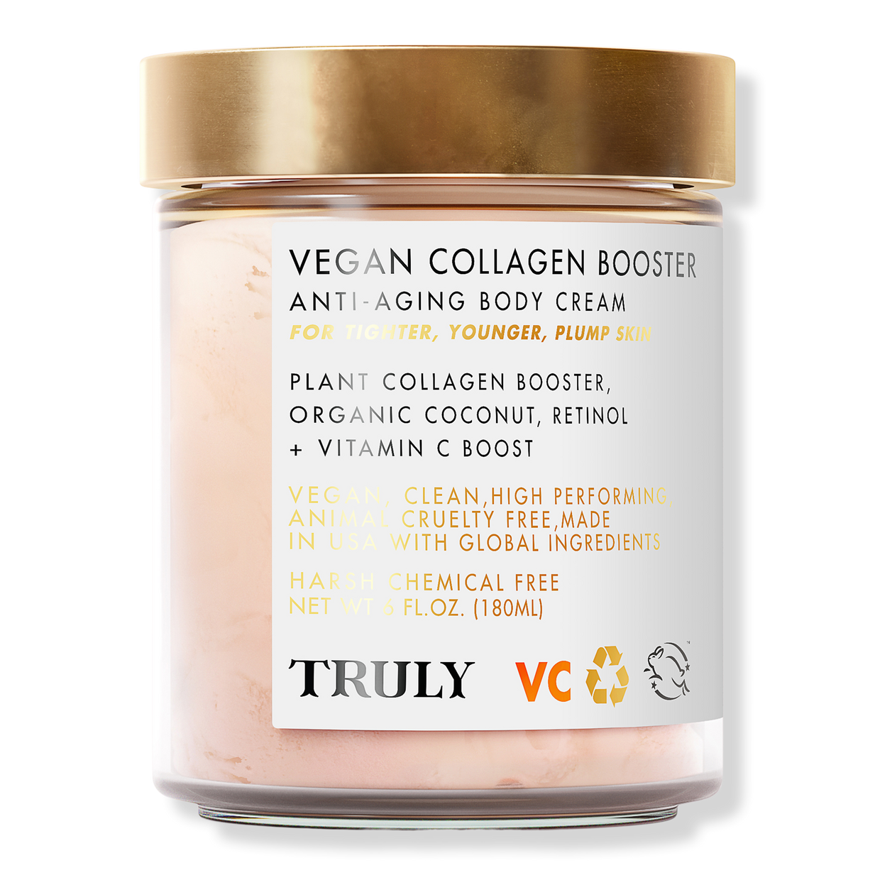 Vegan Collagen Boost Anti-Aging Body Cream - Truly