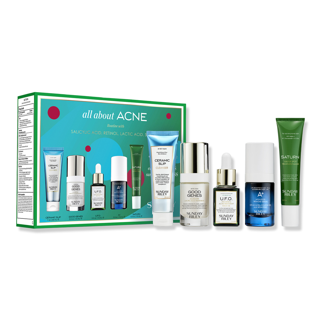 SUNDAY RILEY All About Acne Routine 5 Piece Kit #1