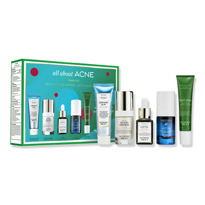 SUNDAY RILEY All About Acne Routine 5 Piece Kit