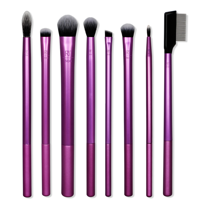 Everyday Eye Essentials Makeup Brush Set Real Techniques Ulta Beauty