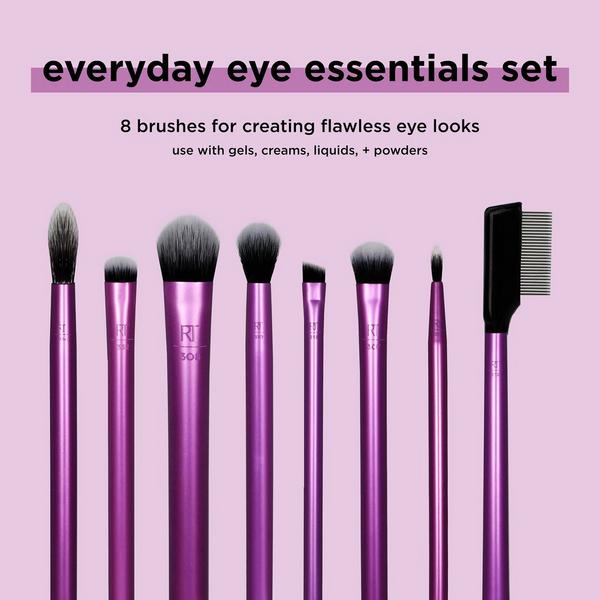 Real Techniques Everyday Eye Essentials Makeup Brush Set #2