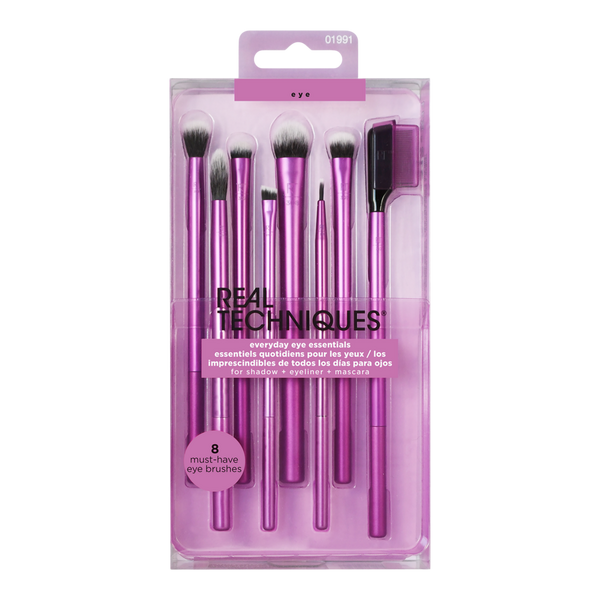 Real Techniques Everyday Eye Essentials Makeup Brush Set #8