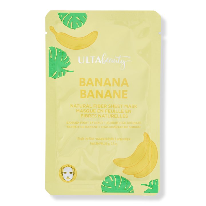 ULTA Banana Natural Fiber Sheet Mask #1