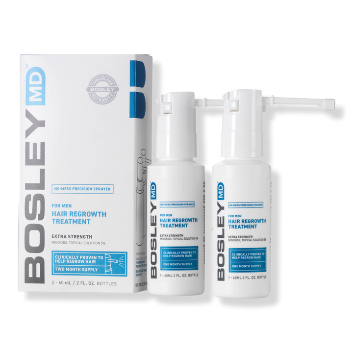 BosleyMD Men's Hair Regrowth Treatment Spray 5% Minoxidil 2 Pack #1