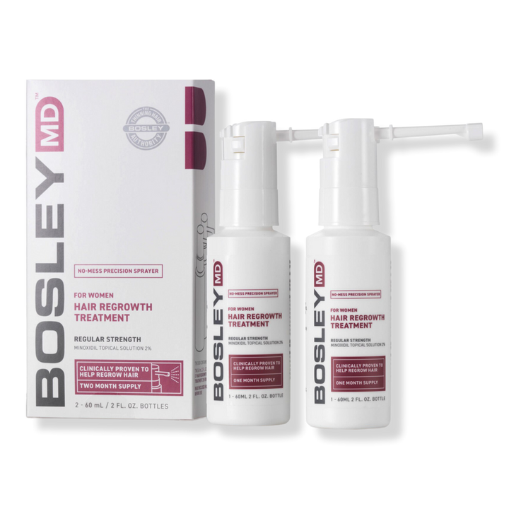 BosleyMD Women's Hair Regrowth Treatment Foam 5% Minoxidil 2 Pack #1