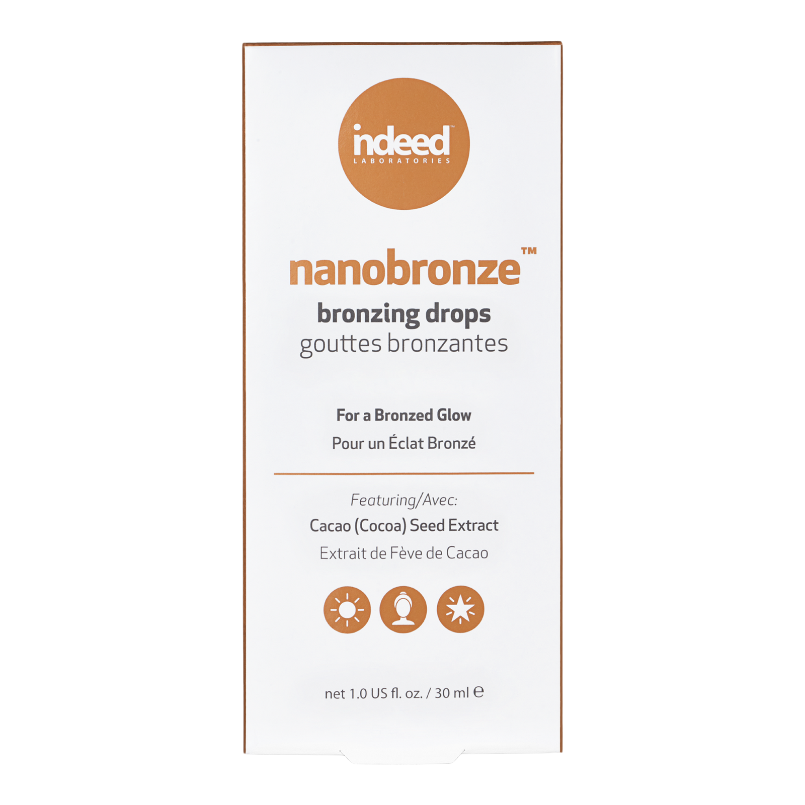 Nanobronze Bronzing Drops with Cacao Seed Extract