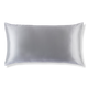 Silver Pure Silk King Pillowcase 