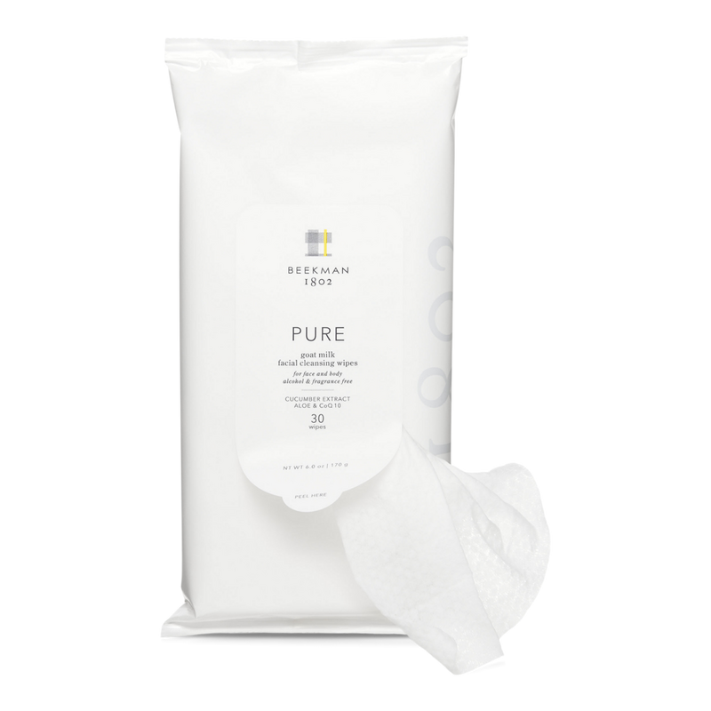 Beekman 1802 - Pure Goat Milk Facial Cleansing Wipes | Ulta Beauty
