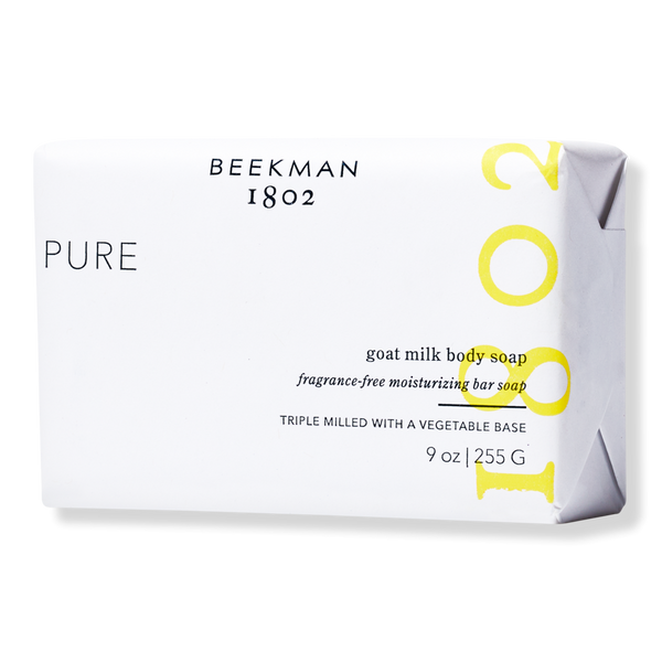 Beekman 1802 Pure Goat Milk Body Soap Fragrance-Free Moisturizing Bar Soap #1