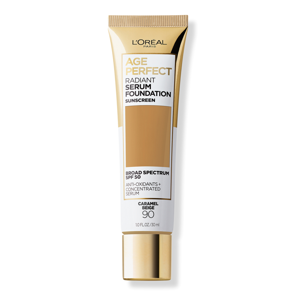 L'oreal Age Perfect Radiant Serum Foundation - 90 Caramel Beige