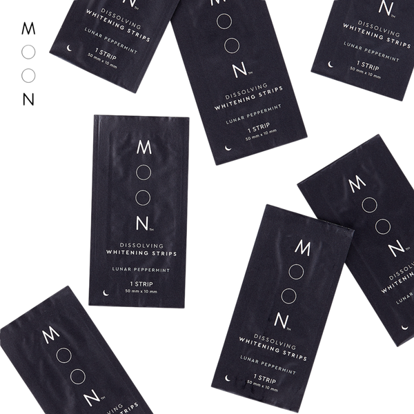 Moon Dissolving Teeth Whitening Strips - Gentle At Home Whitening #6