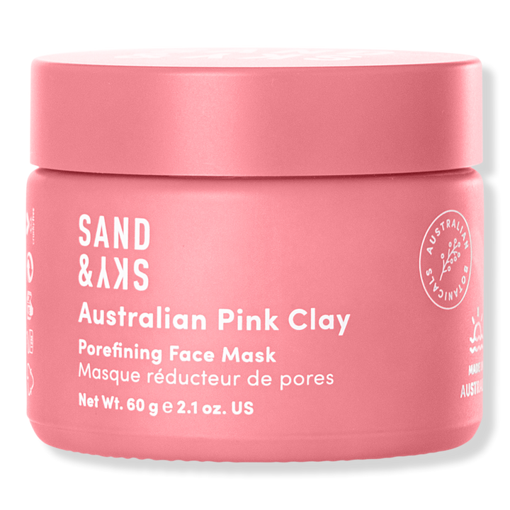 SAND & SKY Australian Pink Clay - Porefining Face Mask #1